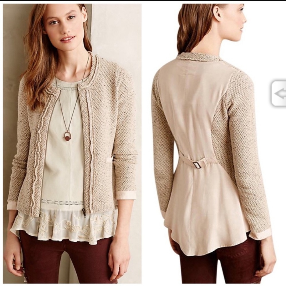 Anthropologie Angel of the North Envalira Cardigan